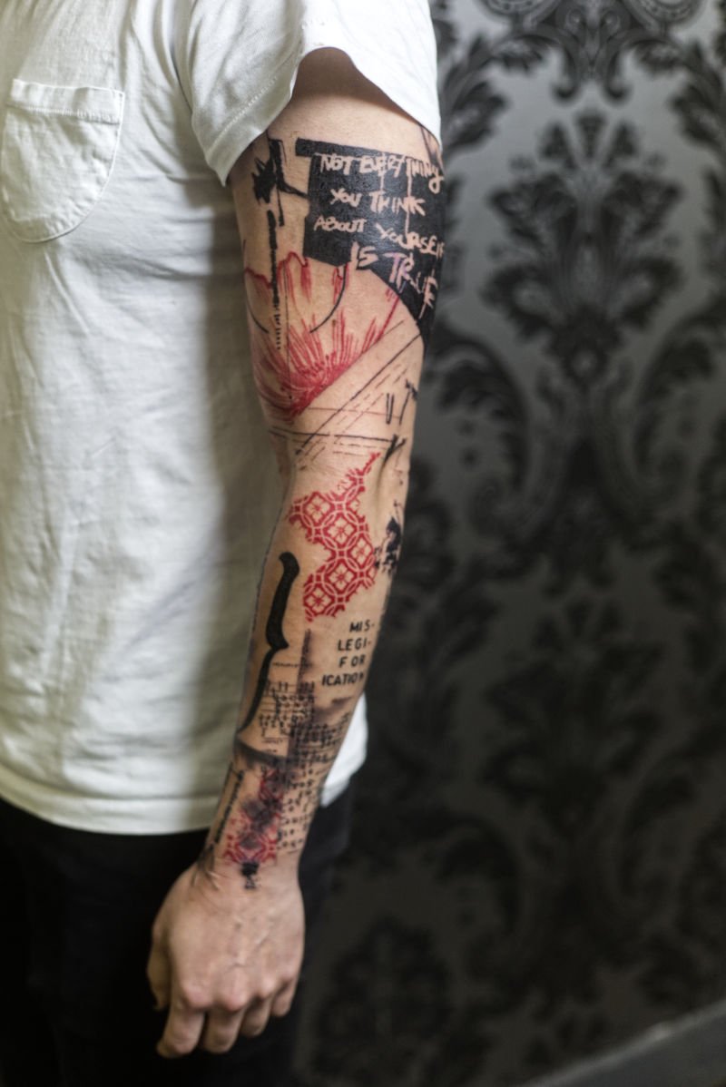 Graphic Tattoos & Art by Paul Talbot