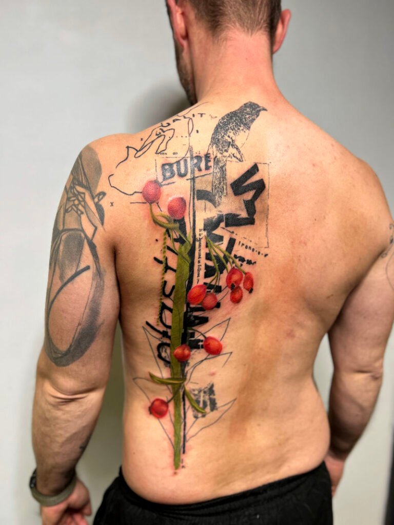 Custom tattoo by Paul Talbot at Modern Electric near Birmingham UK