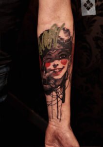 Custom tattoo by Paul Talbot at Modern Electric near Birmingham UK