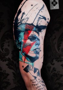 Custom tattoo by Paul Talbot at Modern Electric near Birmingham UK