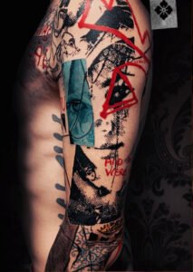 Custom tattoo by Paul Talbot at Modern Electric near Birmingham UK