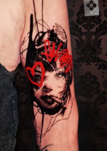 Custom tattoo by Paul Talbot at Modern Electric near Birmingham UK