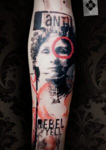 Custom tattoo by Paul Talbot at Modern Electric near Birmingham UK