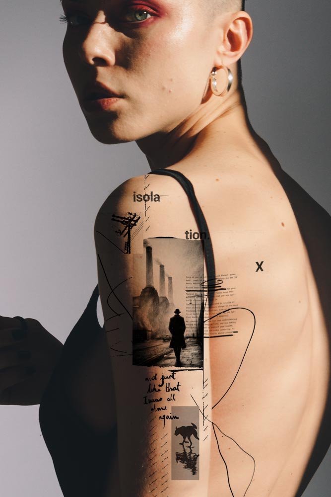 collectible tattoo artwork by Paul Talbot
