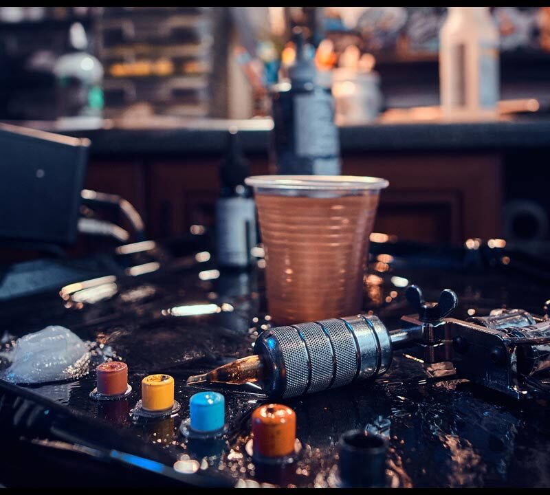 Too Much Tattoo Equipment